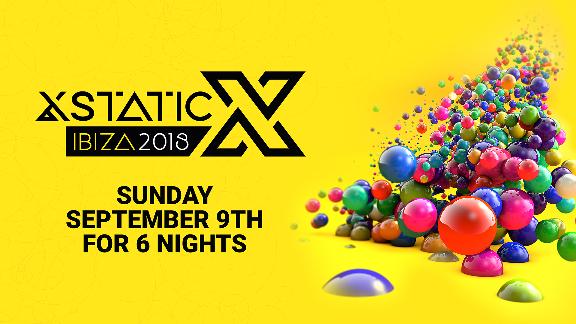 Xstatic Ibiza 2018 Booking Page